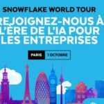 Rejoignez-nous le 1er octobre sur notre stand au Snowflake World Tour à Paris !
